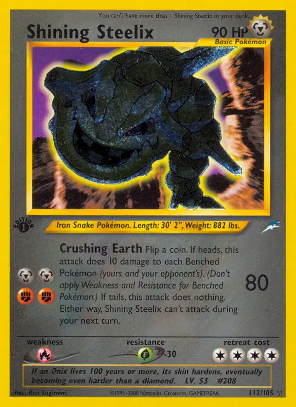 Shining Steelix, Neo Destiny #112