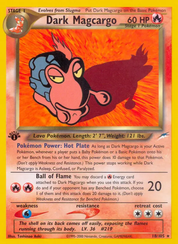 Dark Magcargo, Neo Destiny #18