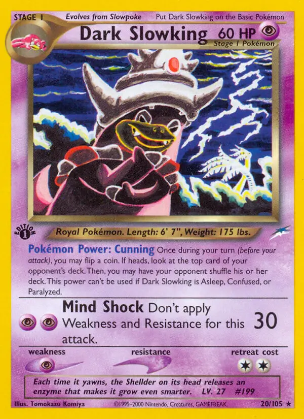 Dark Slowking, Neo Destiny #20