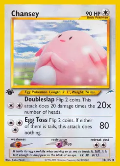 Chansey, Neo Destiny #31/105