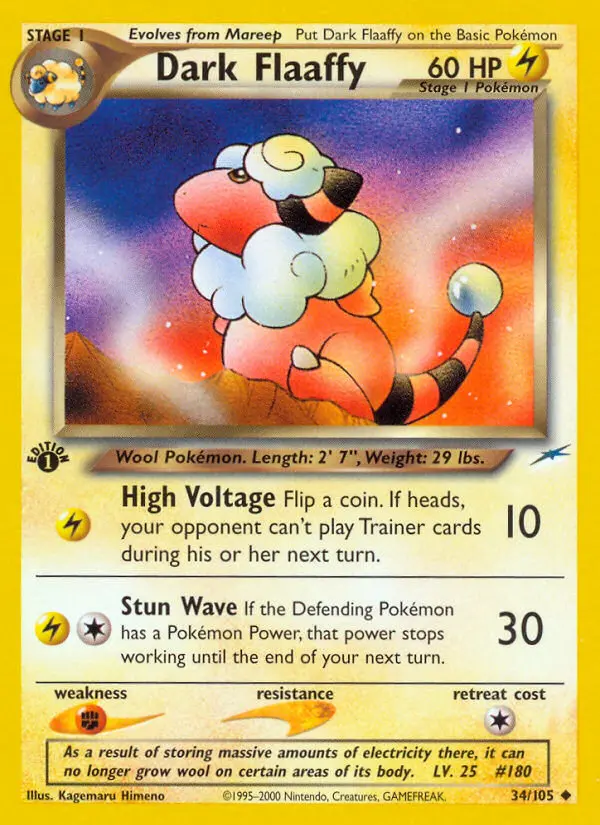 Dark Flaaffy, Neo Destiny #34