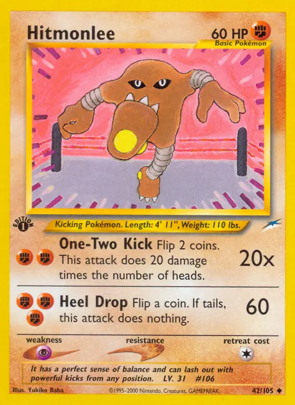 Hitmonlee, Neo Destiny #42
