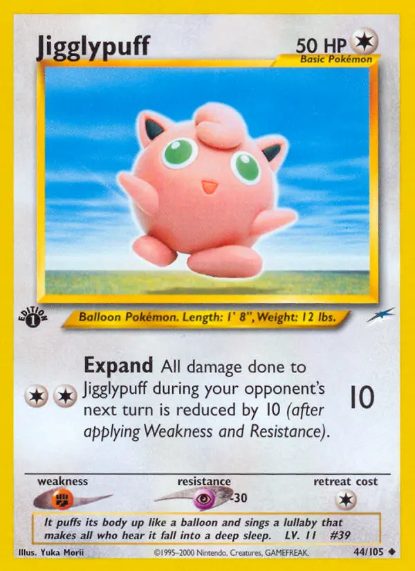 Jigglypuff, Neo Destiny #44