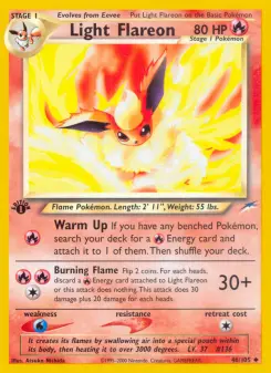 Light Flareon, Neo Destiny #46/105