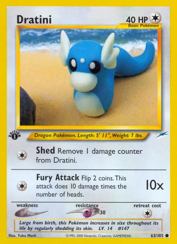 Dratini, Neo Destiny #63