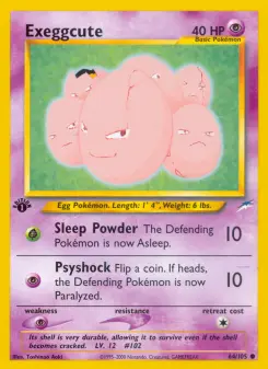 Exeggcute, Neo Destiny #64/105