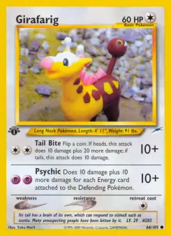 Girafarig, Neo Destiny #66/105
