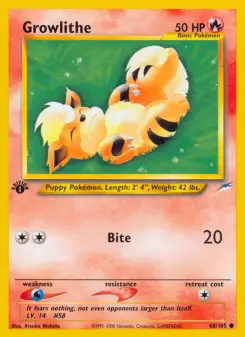Growlithe, Neo Destiny #68/105