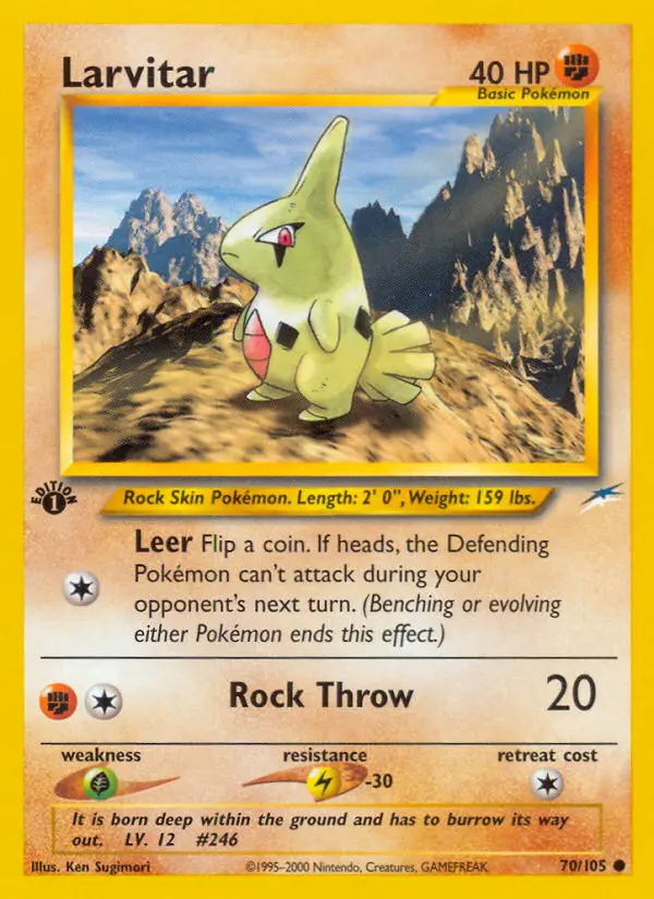 Larvitar, Neo Destiny #70