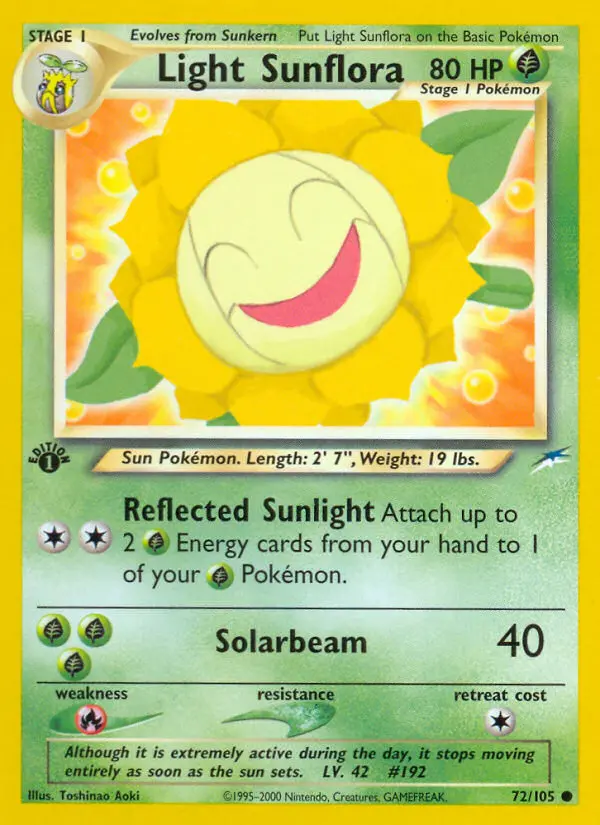 Light Sunflora, Neo Destiny #72