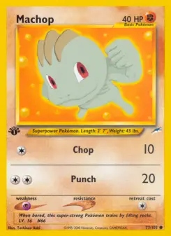 Machop, Neo Destiny #73/105