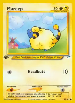 Mareep, Neo Destiny #75/105