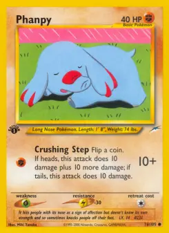 Phanpy, Neo Destiny #76/105