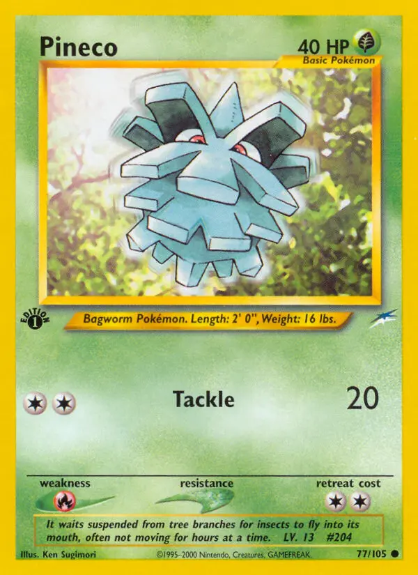 Pineco, Neo Destiny #77