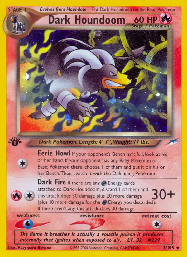 Dark Houndoom, Neo Destiny #7