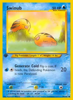 Swinub, Neo Destiny #84/105