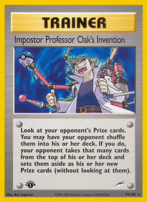 Impostor Professor Oak's Invention, Neo Destiny #94