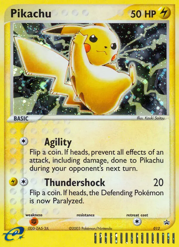 Pikachu, Nintendo Black Star Promos #12
