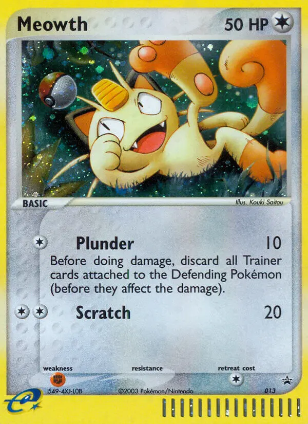 Meowth, Nintendo Black Star Promos #13