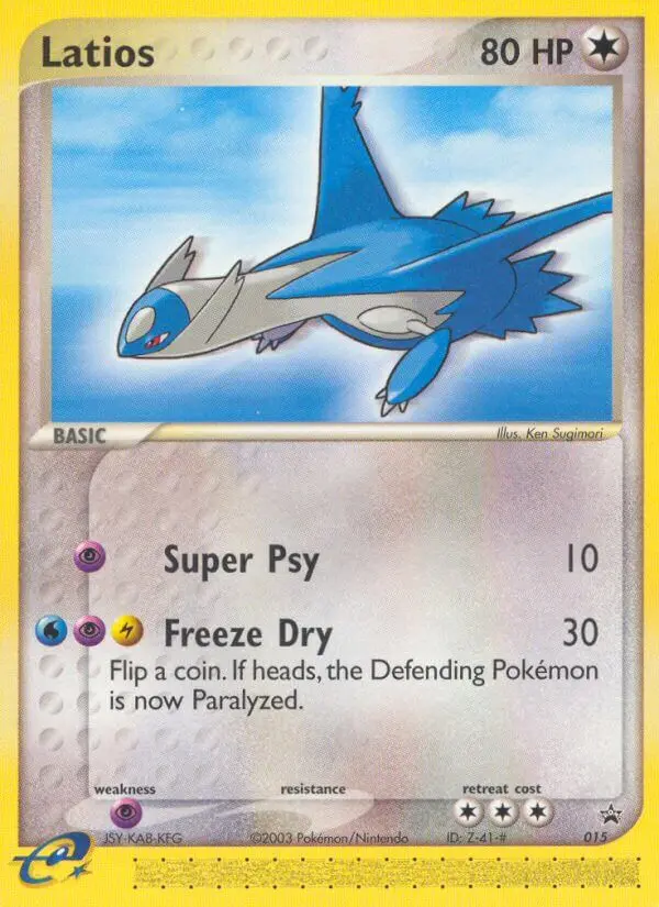 Latios, Nintendo Black Star Promos #15