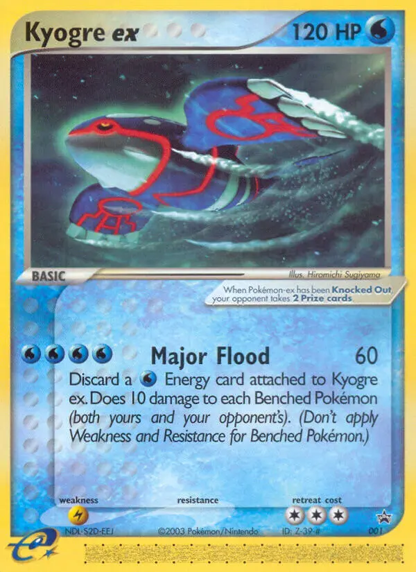Kyogre ex, Nintendo Black Star Promos #1