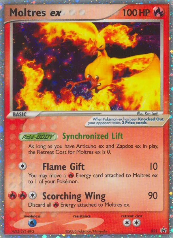 Moltres ex, Nintendo Black Star Promos #31
