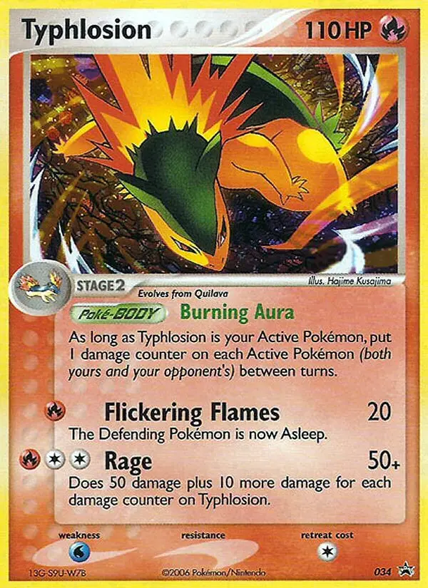 Typhlosion, Nintendo Black Star Promos #34