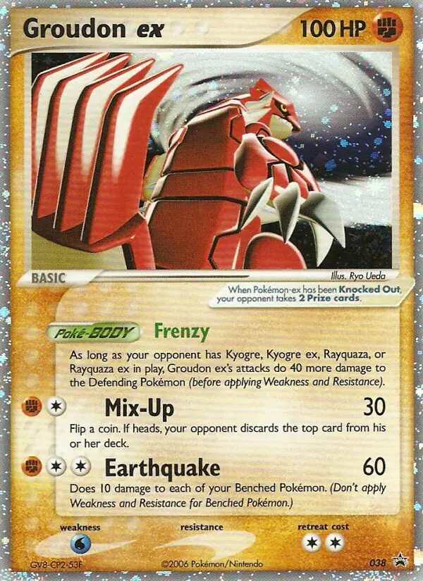 Groudon ex, Nintendo Black Star Promos #38