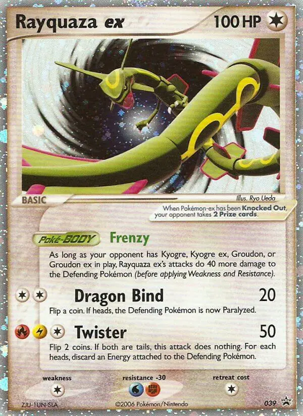 Rayquaza ex, Nintendo Black Star Promos #39