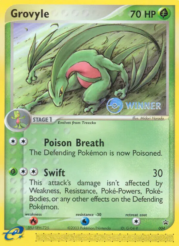 Grovyle, Nintendo Black Star Promos #4