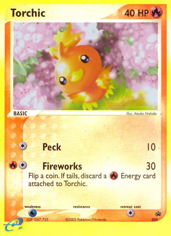 Torchic, Nintendo Black Star Promos #8