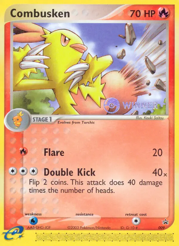 Combusken, Nintendo Black Star Promos #9