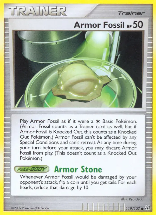 Armor Fossil, Platinum #119