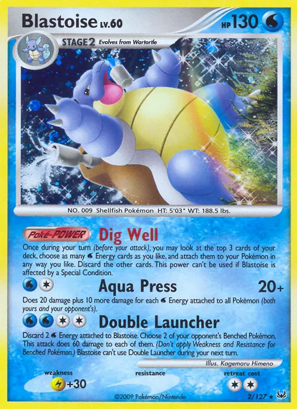 Blastoise, Platinum #2