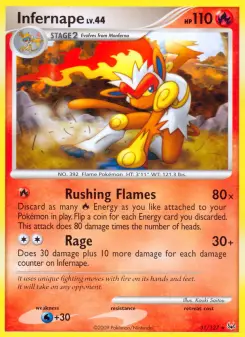 Infernape, Platinum #31/127