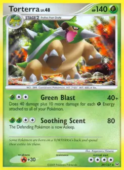 Torterra, Platinum #39/127