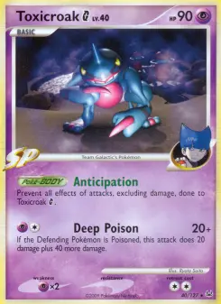 Toxicroak G, Platinum #40/127