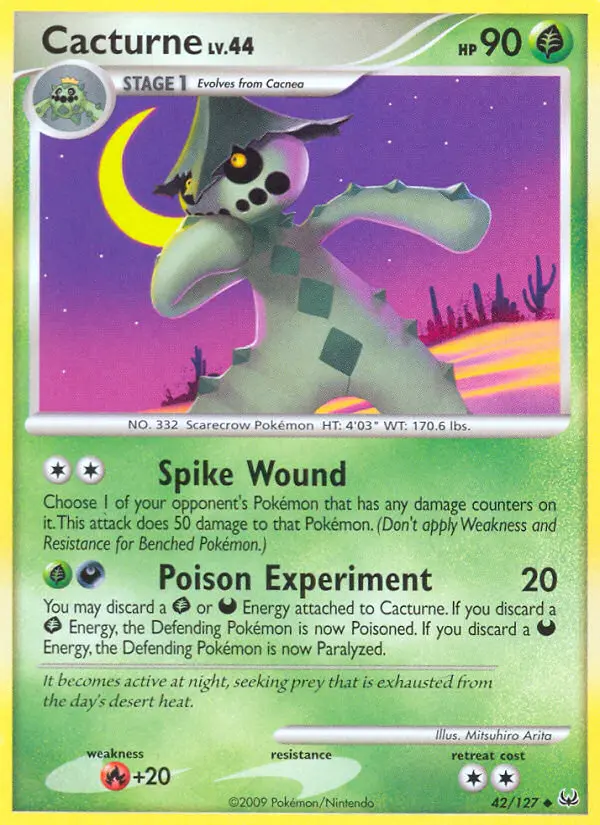 Cacturne, Platinum #42
