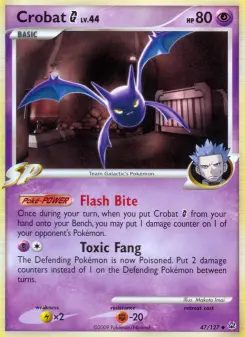 Crobat G, Platinum #47/127