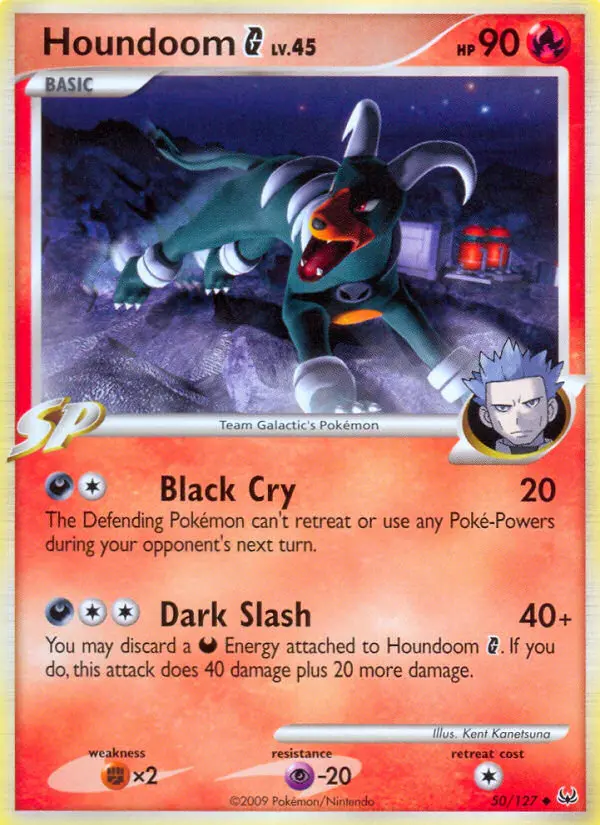 Houndoom G, Platinum #50