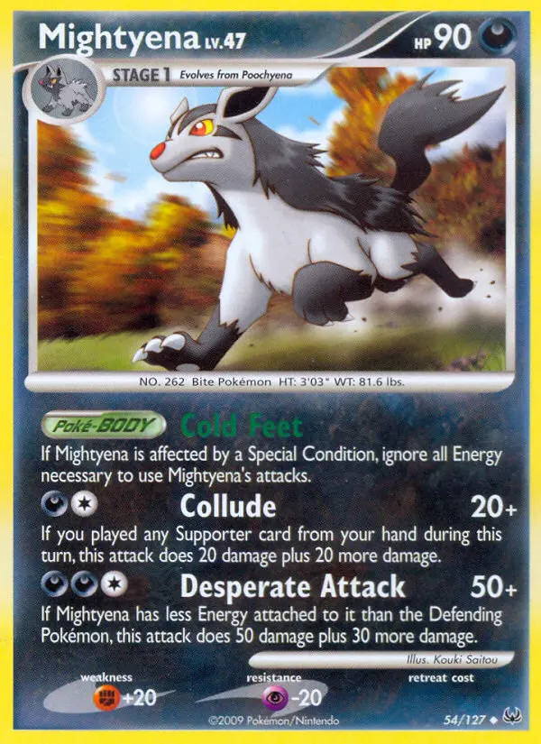 Mightyena, Platinum #54