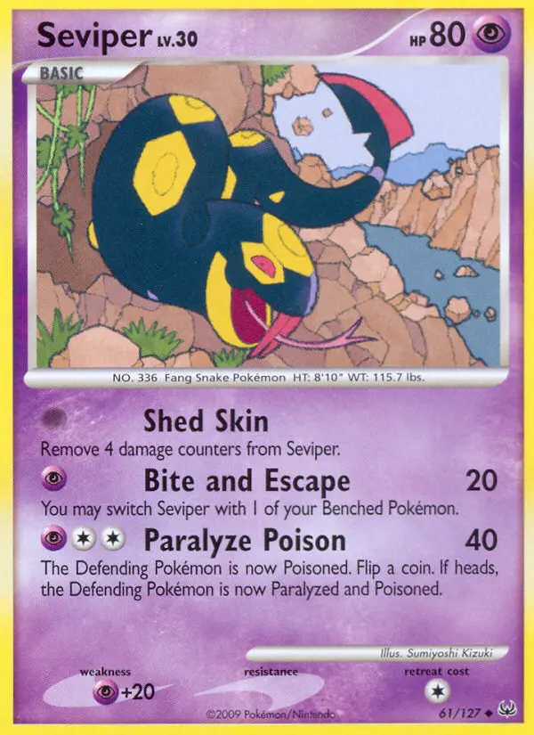 Seviper, Platinum #61