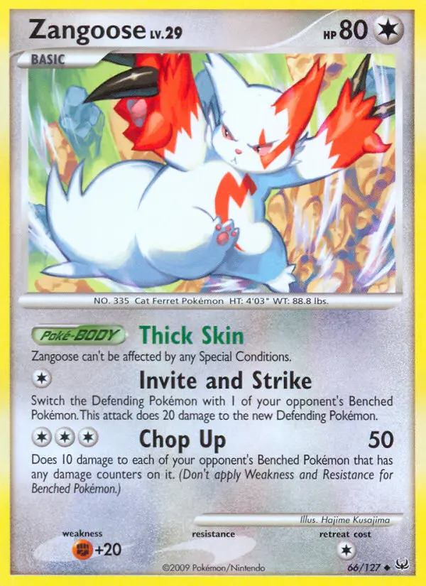 Zangoose, Platinum #66