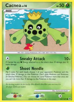 Cacnea, Platinum #67/127