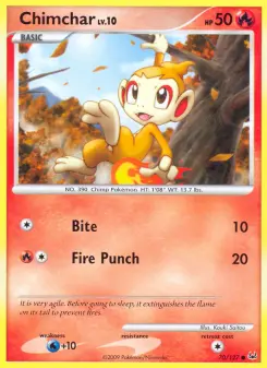 Chimchar, Platinum #70/127