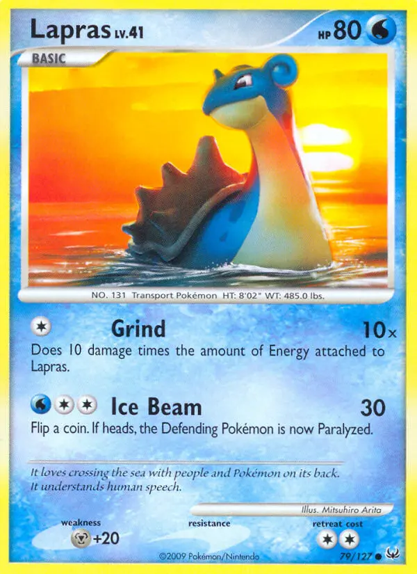 Lapras, Platinum #79