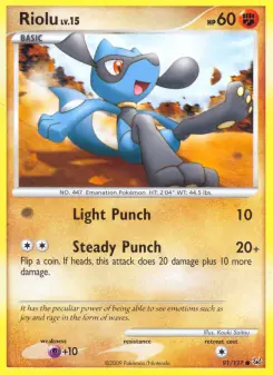 Riolu, Platinum #91/127