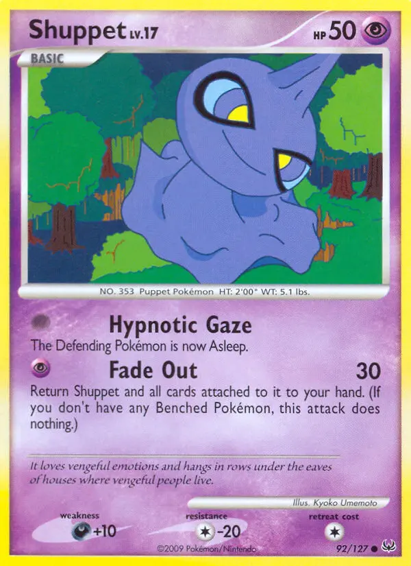 Shuppet, Platinum #92