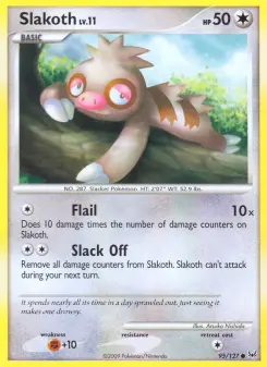 Slakoth, Platinum #95/127