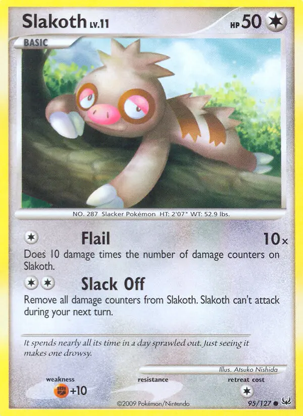 Slakoth, Platinum #95